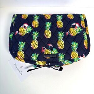 Vera Bradley Medium Travel Organizer Hanging Toiletry Bag‎ Toucan Party Navy NEW